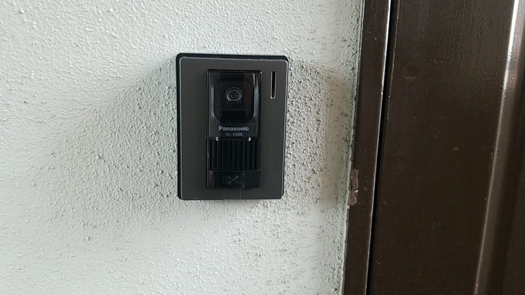 名古屋市中村区玄関チャイムからドアホン取替